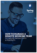 Thumbnail image - How to manage a remote working team to ensure productivity and positivity